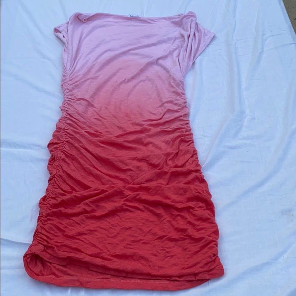 Splendid Ombré Ribbed Dress